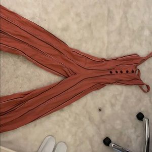 Orange Urban Outfitters Jumpsuit